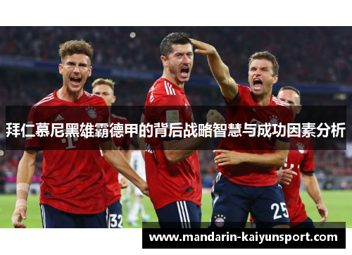 拜仁慕尼黑雄霸德甲的背后战略智慧与成功因素分析