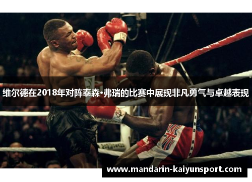 维尔德在2018年对阵泰森·弗瑞的比赛中展现非凡勇气与卓越表现 维尔德在2018年对阵泰森·弗瑞的比赛中展现非凡勇气与卓越表现